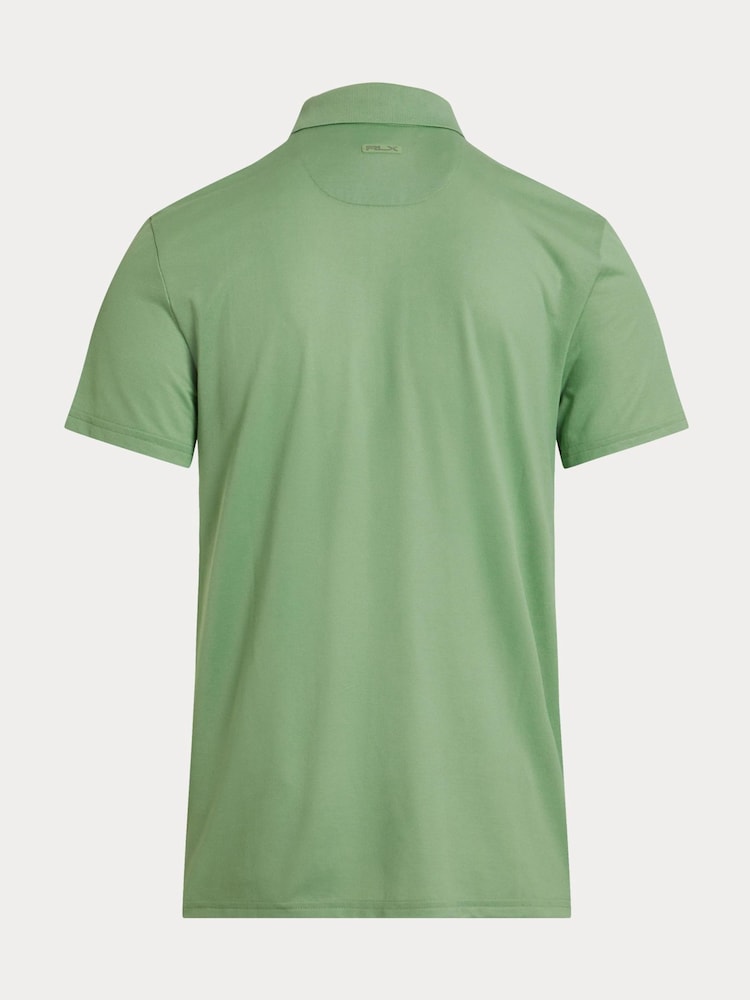 Ralph Lauren Green Tour Pique Polo Shirt - Image 2 of 2 Ralph Lauren Green Tour Pique Polo Shirt - Image 2 of 2