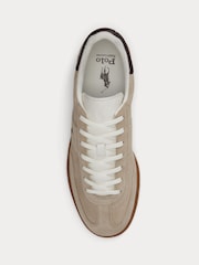 Polo Ralph Lauren Nude Bedford Trainers - Image 3 of 4