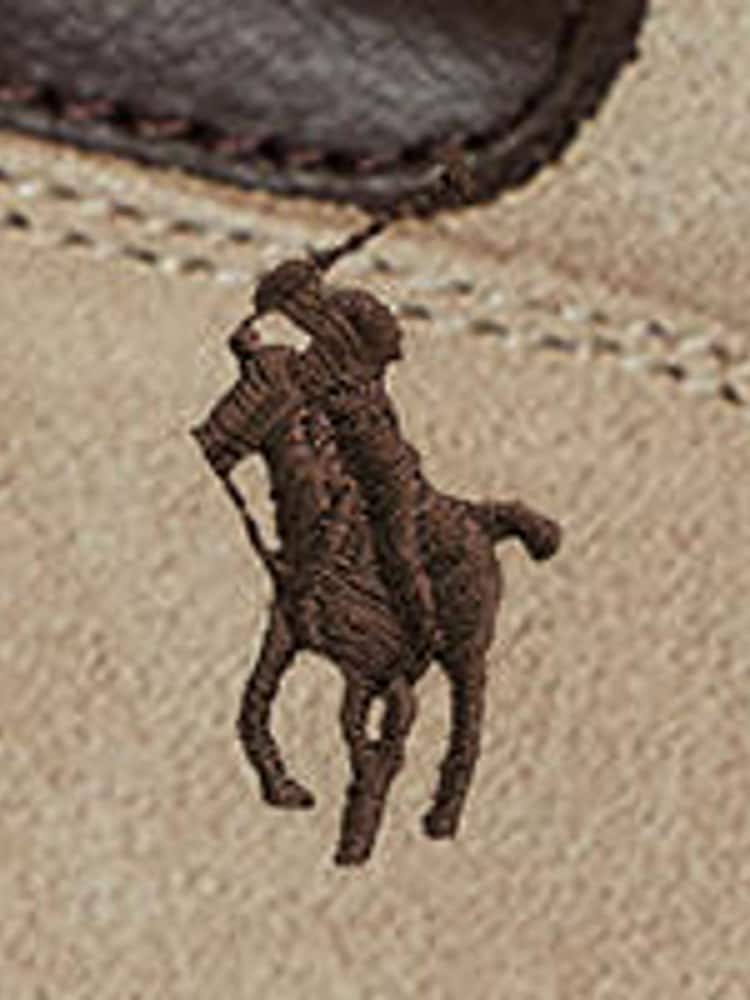 Polo Ralph Lauren Nude Bedford Trainers - Image 4 of 4