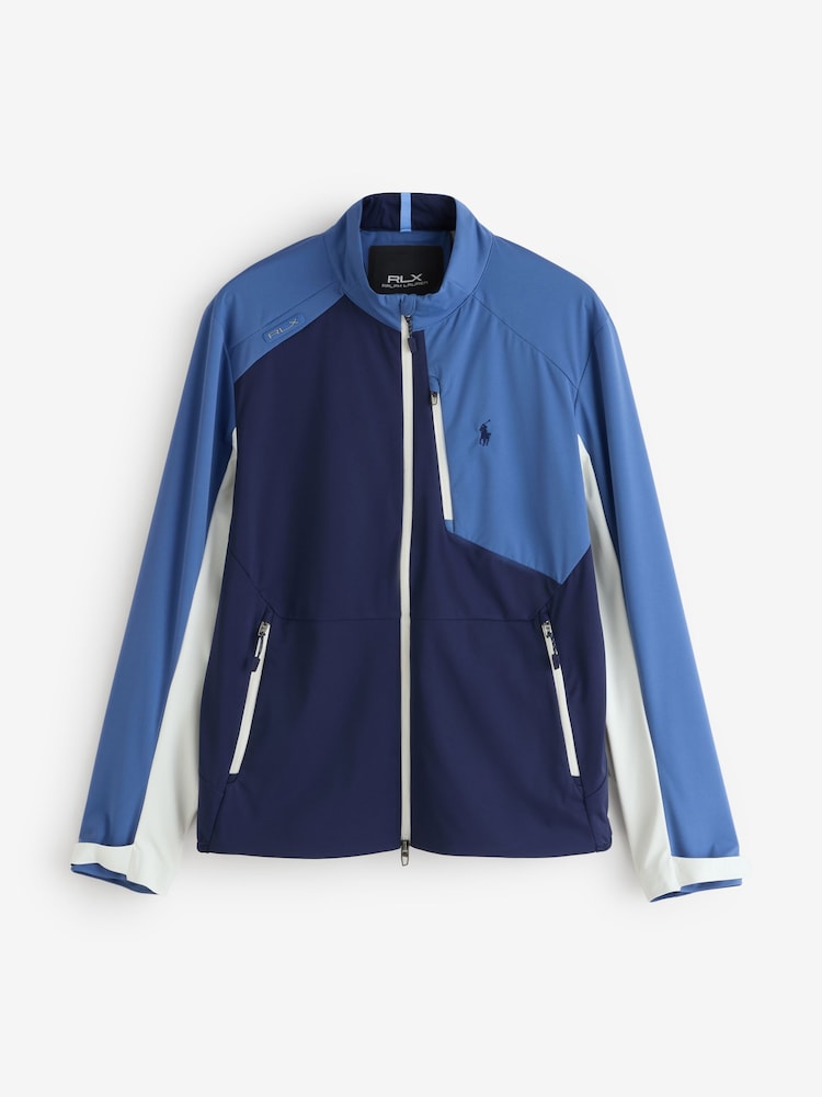 Ralph Lauren Blue Woven Windbreaker Jacket - Image 1 of 1