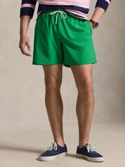 Polo Ralph Lauren Green Traveler Swim Shorts - Image 1 of 4