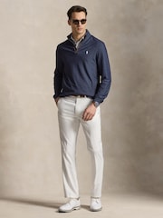 Sininen - Ralph Lauren Rlx Movement -neulepusero vetoketjulla - Kuva 3 / 4