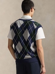 Ralph Lauren RLX Cotton Coolmax Brown Sweater Vest - Image 2 of 8