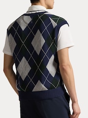 Ralph Lauren RLX Cotton Coolmax Brown Sweater Vest - Image 3 of 8