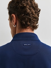 蓝色 - Ralph Lauren Tour Pique Polo Shirt - 8的图像6｝