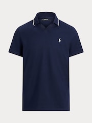 Blauw - Ralph Lauren Rlx Performance Pique Polo Shirt - Afbeelding 7 van 7