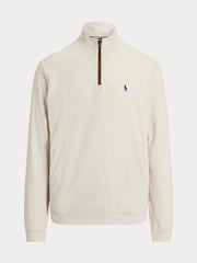 Hiekka - Ralph Lauren Rlx Movement -neulepusero vetoketjulla - Kuva 1 / 1