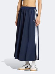 adidas Originals Navy Firebird Skirt - Image 1 of 6