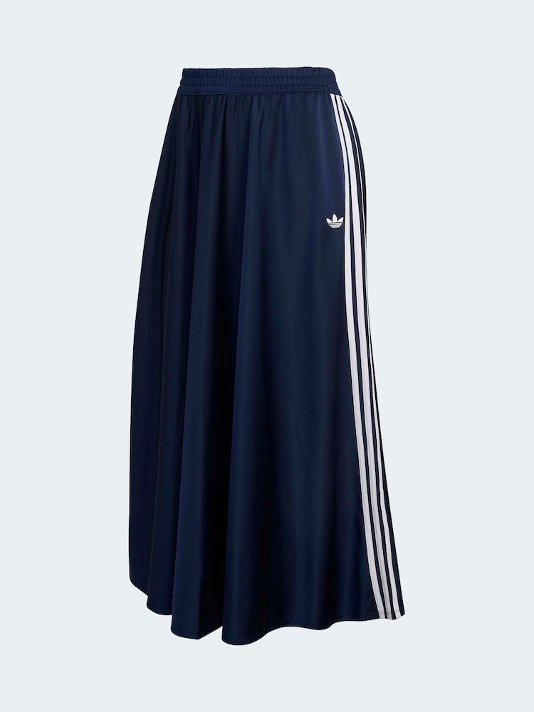 adidas Originals Navy Firebird Skirt - Image 6 of 6