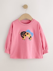 Bleumarin Ladybird - Tricouri cu mânecă lungă 4 pachet (3luni -7ani) - Imaginea 2 din 9