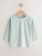 Neutral Pink Long Sleeve T-Shirts 7 Pack (3mths-7yrs) - Image 7 of 11
