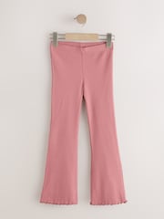 Brown Horse Ribbed Flare Leggings 5 Pack (3mths-7yrs) - Image 3 of 9