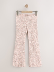 Brown Horse Ribbed Flare Leggings 5 Pack (3mths-7yrs) - Image 4 of 9