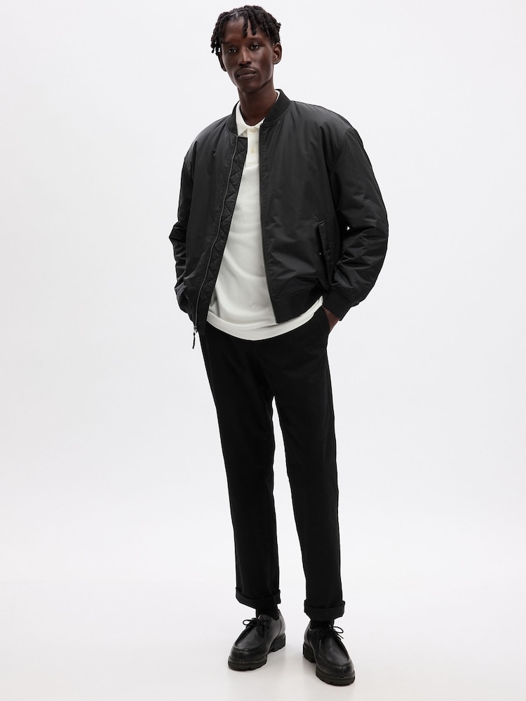 Gap Black Modern Straight Chinos - Image 1 of 4