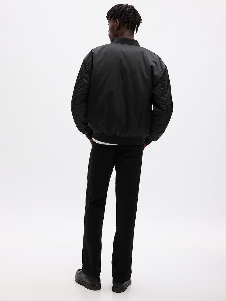 Gap Black Modern Straight Chinos - Image 2 of 4