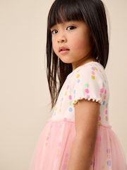 Rainbow Spot Mesh Skirt Dress (3mths-7yrs) - Image 3 of 3