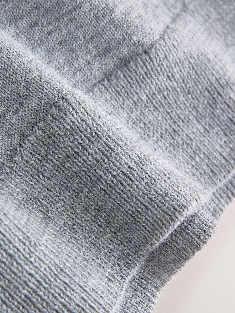 Grey Stripe Short Sleeve Layered Polo Top - Image 8 of 8 Grey Stripe Short Sleeve Layered Polo Top - Image 8 of 8