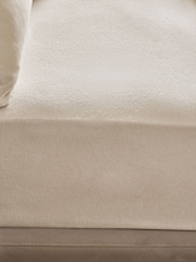 Ivory Brushed Cotton Supersoft Extra Deep Fitted Sheet - Image 2 of 2