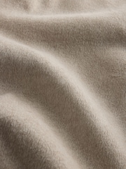 The Set Funnel Neck Coat Oatmeal - Image 3 of 3