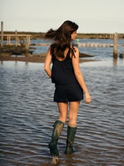 The Set Tie Shoulder Top and Short  Set Navy - Image 6 of 11
