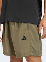 adidas Green Workout Essentials Base Woven Shorts - Image 4 of 6
