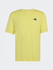 adidas Yellow Workout Essentials Flex T-Shirt - Image 1 of 1