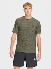adidas Green Workout Essentials Flex T-Shirt - Image 1 of 5