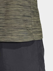 adidas Green Workout Essentials Flex T-Shirt - Image 4 of 5