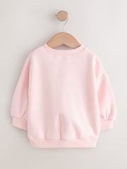 Light Pink House Crew Neck Sweatshirt (3mths-7yrs) - Image 5 of 7