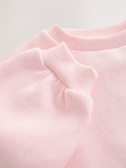 Light Pink House Crew Neck Sweatshirt (3mths-7yrs) - Image 6 of 7