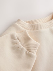 Cream Matcha Crew Neck Sweatshirt (3mths-7yrs) - Image 9 of 9