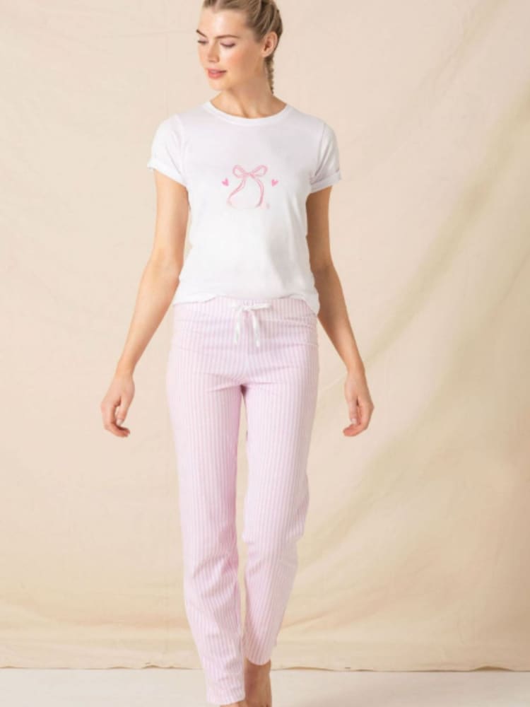 Personalised  Bow Women's Pyjamas by Koko Blossom - Image 2 of 2