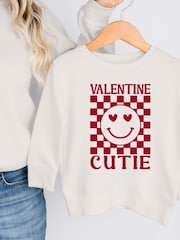 Personalised Valentine Cutie Sweatshirt by Koko Blossom - Image 2 of 2