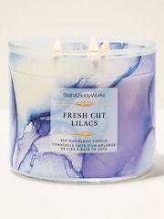 Bath & Body Works Fresh Cut Lilacs 3-Wick Candle 411g - Image 1 of 2