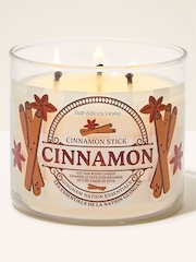 Bath & Body Works Cinnamon Stick 3 Wick Candle 411g - Image 1 of 2