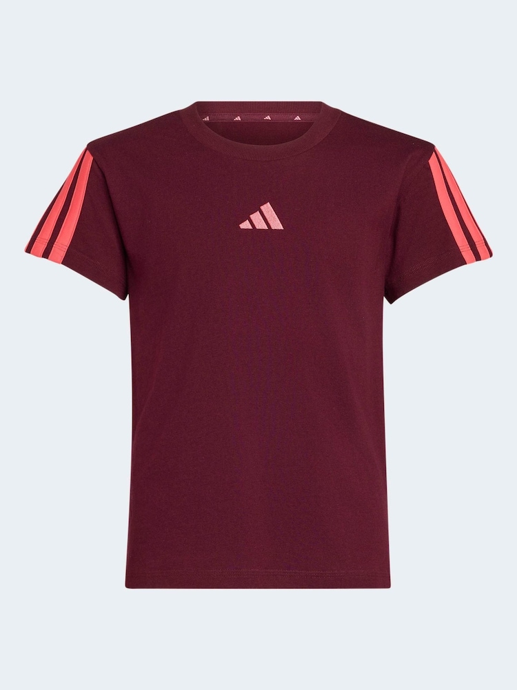 Rojo - Camiseta básica para niños de adidas - Imagen 1 de 5