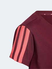 Rojo - Camiseta básica para niños de adidas - Imagen 4 de 5