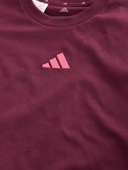 Vermelho - Camiseta Infantil adidas Essentials - Imagem 9 de 10