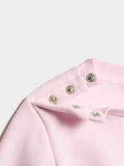 adidas Pink Sweat Top & Joggers Set - Image 6 of 7