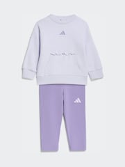 adidas Purple Joggers - Image 1 of 7