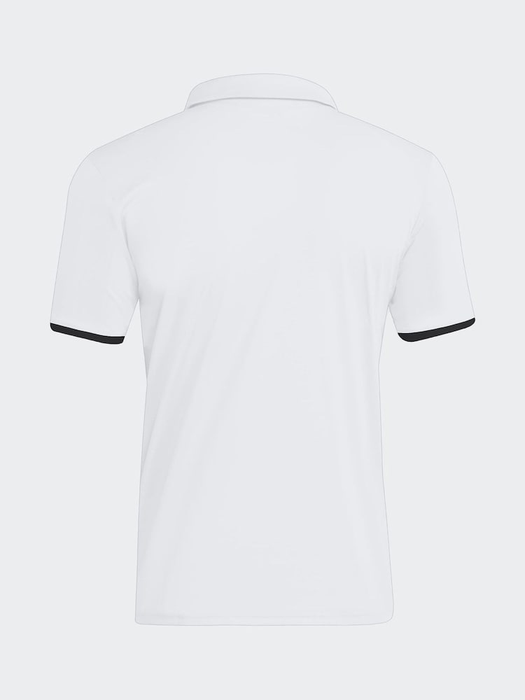 adidas White Entrada26 Kids Polo Shirt - Image 7 of 7 adidas White Entrada26 Kids Polo Shirt - Image 7 of 7