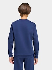 adidas Blue Ent26 Sw Topy Sweat Top - Image 4 of 6