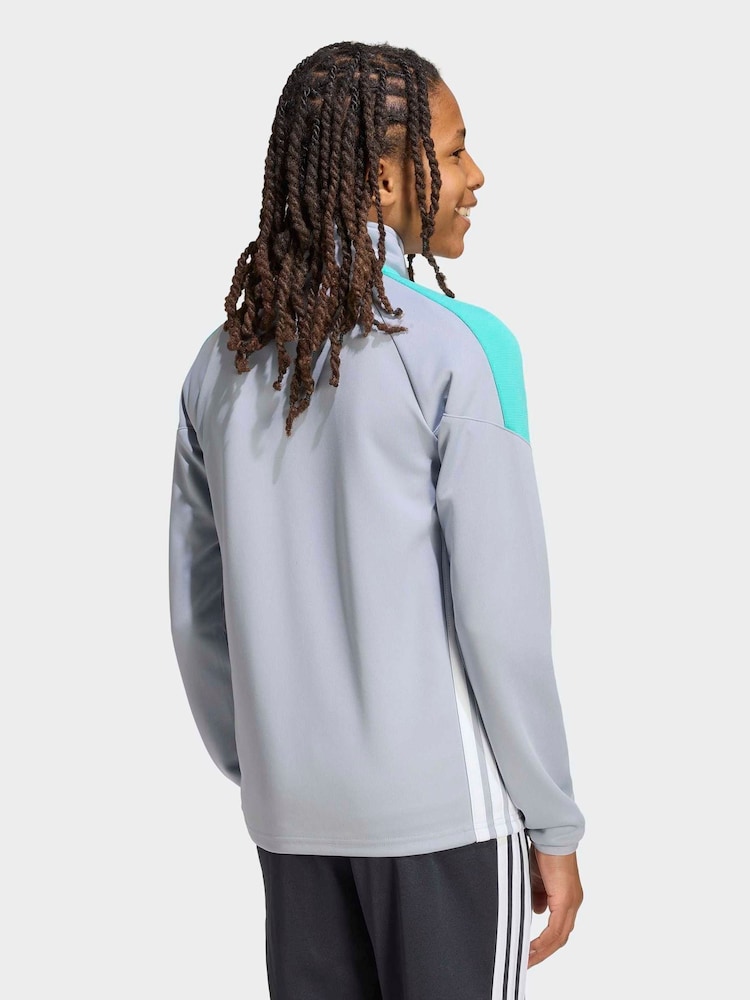 adidas Grey Tiro Essentials Top - Image 2 of 8 adidas Grey Tiro Essentials Top - Image 2 of 8