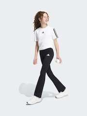 Negro - Leggings acampanados adidas Essentials - Imagen 3 de 6