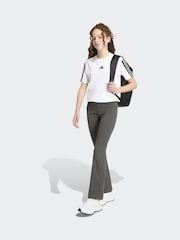 adidas Grey Essentials Flared Leggings - Image 3 of 6