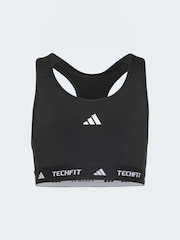 adidas Black Primelft Bra - Image 1 of 5