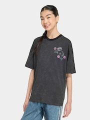 adidas Originals Black Sleeping Beauty T-Shirt - Image 2 of 6