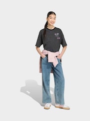 adidas Originals Black Sleeping Beauty T-Shirt - Image 3 of 6