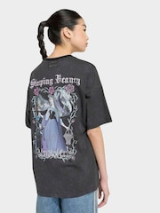adidas Originals Black Sleeping Beauty T-Shirt - Image 5 of 6