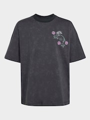adidas Originals Black Sleeping Beauty T-Shirt - Image 6 of 6